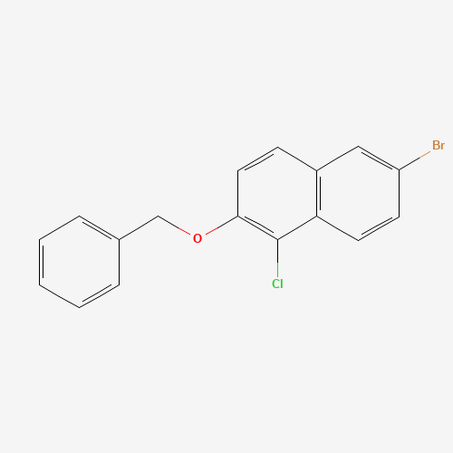 6-bromo-1-chloro-2-phenylmethoxynaphthalene (CAS: 887343-51-3) - Related Chemical Product