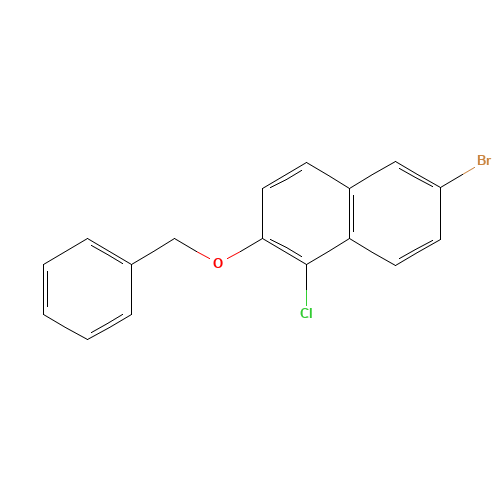 6-bromo-1-chloro-2-phenylmethoxynaphthalene (CAS: 887343-51-3) - Related Chemical Product