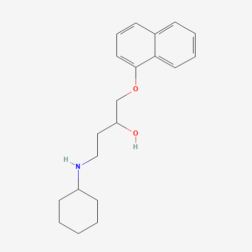 4-(cyclohexylamino)-1-naphthalen-1-yloxybutan-2-ol (CAS: 57281-35-3) - Related Chemical Product