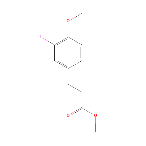 methyl 3-(3-iodo-4-methoxyphenyl)propanoate (CAS: 53937-17-0) - Related Chemical Product