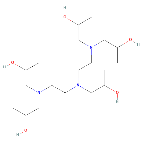 1-[bis[2-[bis(2-hydroxypropyl)amino]ethyl]amino]propan-2-ol (CAS: 17121-34-5) - Related Chemical Product