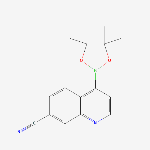 4-(4,4,5,5-tetramethyl-1,3,2-dioxaborolan-2-yl)quinoline-7-carbonitrile (CAS: 1231926-31-0) - Related Chemical Product