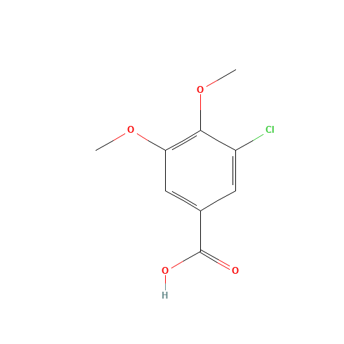 3-chloro-4,5-dimethoxybenzoic acid (CAS: 20624-87-7) - Related Chemical Product