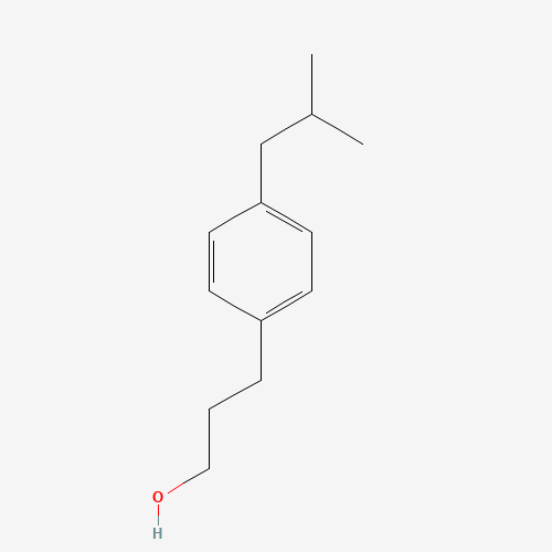 3-[4-(2-methylpropyl)phenyl]propan-1-ol (CAS: 147598-21-8) - Related Chemical Product