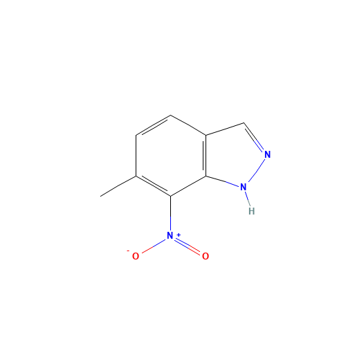 6-methyl-7-nitro-1H-indazole (CAS: 717881-06-6) - Related Chemical Product
