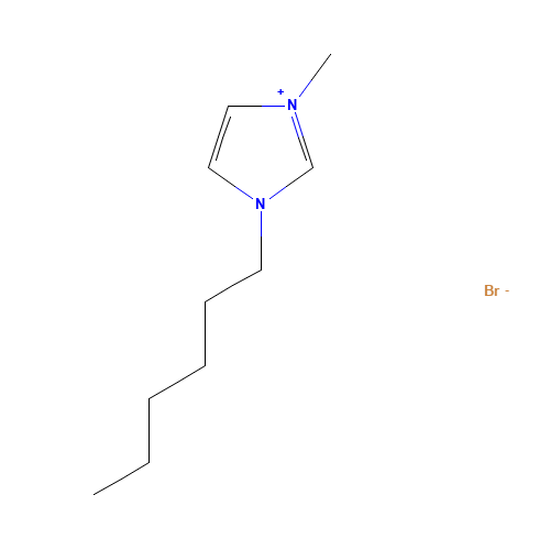 1-hexyl-3-methylimidazol-3-ium;bromide (CAS: 85100-78-3) - Related Chemical Product