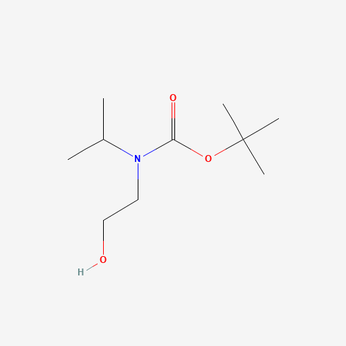 tert-butyl N-(2-hydroxyethyl)-N-propan-2-ylcarbamate (CAS: 610309-73-4) - Chemical Structure and Molecular Formula 