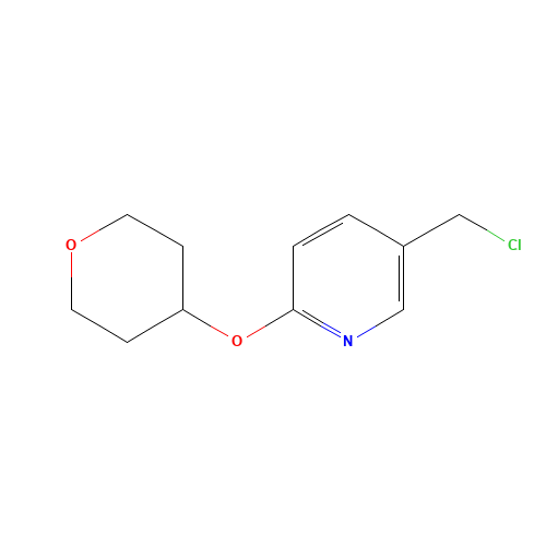5-(chloromethyl)-2-(oxan-4-yloxy)pyridine (CAS: 906352-80-5) - Related Chemical Product