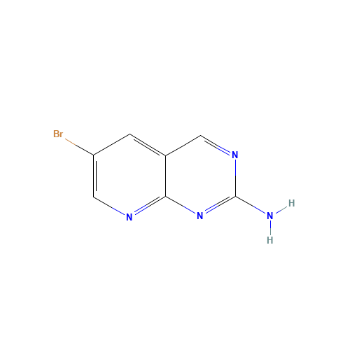 6-bromopyrido[2,3-d]pyrimidin-2-amine (CAS: 882670-89-5) - Related Chemical Product