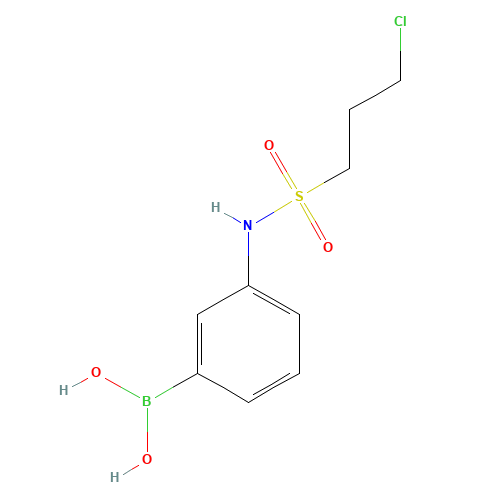 [3-(3-chloropropylsulfonylamino)phenyl]boronic acid (CAS: 913835-50-4) - Related Chemical Product