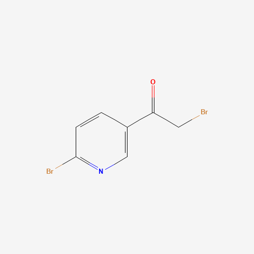 2-bromo-1-(6-bromopyridin-3-yl)ethanone (CAS: 136592-20-6) - Related Chemical Product