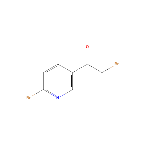 2-bromo-1-(6-bromopyridin-3-yl)ethanone (CAS: 136592-20-6) - Related Chemical Product