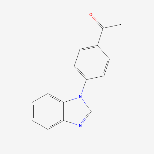 1-[4-(benzimidazol-1-yl)phenyl]ethanone (CAS: 25700-10-1) - Related Chemical Product