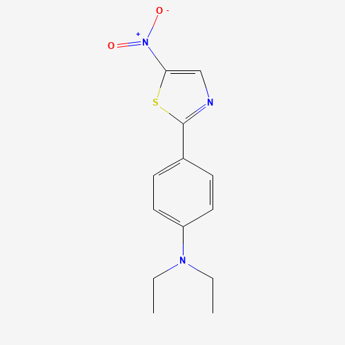 N,N-diethyl-4-(5-nitro-1,3-thiazol-2-yl)aniline (CAS: 1542258-96-7) - Related Chemical Product
