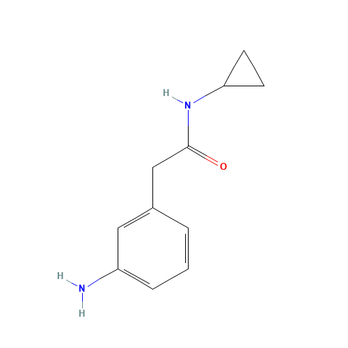 2-(3-aminophenyl)-N-cyclopropylacetamide (CAS: 1018525-62-6) - Related Chemical Product