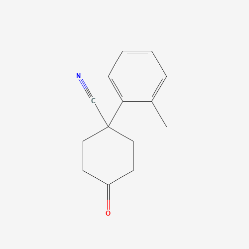 1-(2-methylphenyl)-4-oxocyclohexane-1-carbonitrile (CAS: 65619-09-2) - Related Chemical Product