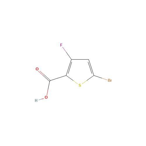 5-bromo-3-fluorothiophene-2-carboxylic acid (CAS: 1432060-81-5) - Related Chemical Product
