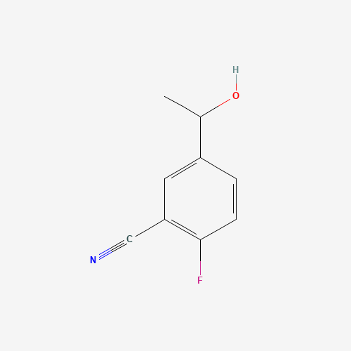 2-fluoro-5-(1-hydroxyethyl)benzonitrile (CAS: 960244-29-5) - Related Chemical Product