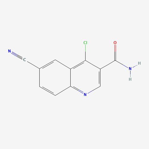 4-chloro-6-cyanoquinoline-3-carboxamide (CAS: 1131604-95-9) - Related Chemical Product