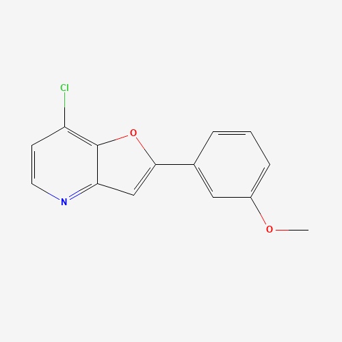 7-chloro-2-(3-methoxyphenyl)furo[3,2-b]pyridine (CAS: 1360911-29-0) - Related Chemical Product
