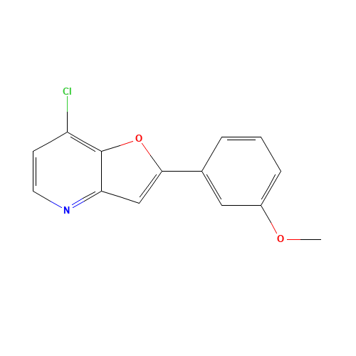 7-chloro-2-(3-methoxyphenyl)furo[3,2-b]pyridine (CAS: 1360911-29-0) - Related Chemical Product