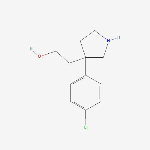 2-[3-(4-chlorophenyl)pyrrolidin-3-yl]ethanol (CAS: 52423-70-8) - Related Chemical Product