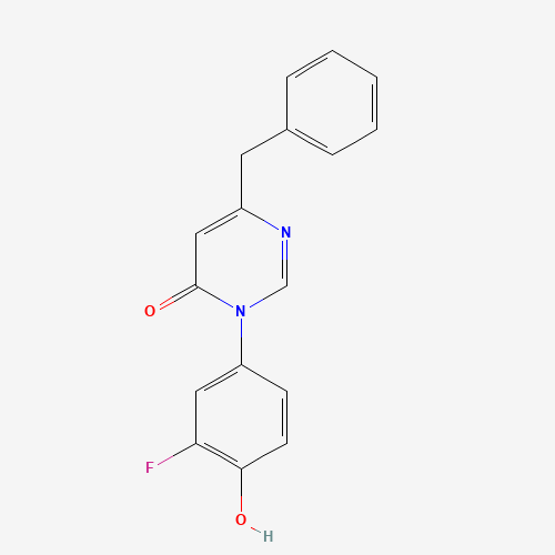 6-benzyl-3-(3-fluoro-4-hydroxyphenyl)pyrimidin-4-one (CAS: 960297-63-6) - Related Chemical Product