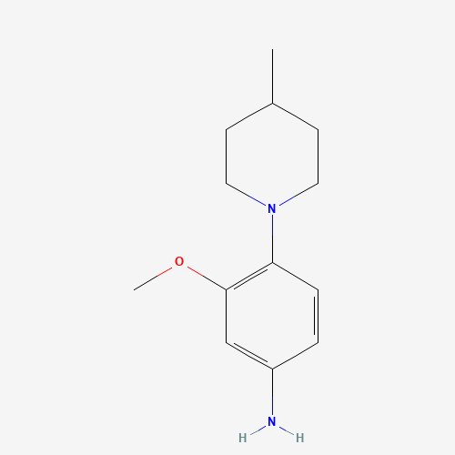 3-methoxy-4-(4-methylpiperidin-1-yl)aniline (CAS: 1209575-89-2) - Related Chemical Product