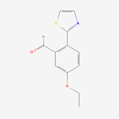 5-ethoxy-2-(1,3-thiazol-2-yl)benzaldehyde (CAS: 1350762-06-9) - Related Chemical Product
