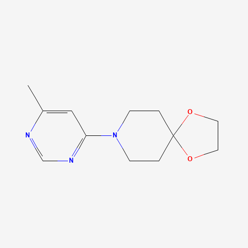 8-(6-methylpyrimidin-4-yl)-1,4-dioxa-8-azaspiro[4.5]decane (CAS: 1329672-73-2) - Related Chemical Product
