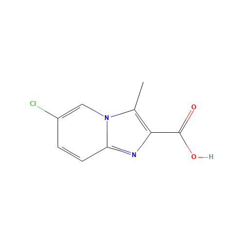 6-chloro-3-methylimidazo[1,2-a]pyridine-2-carboxylic acid (CAS: 1159831-22-7) - Related Chemical Product
