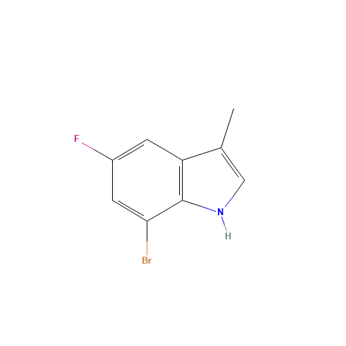 7-bromo-5-fluoro-3-methyl-1H-indole (CAS: 883001-24-9) - Related Chemical Product