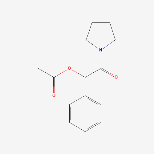 (2-oxo-1-phenyl-2-pyrrolidin-1-ylethyl) acetate (CAS: 73200-21-2) - Related Chemical Product