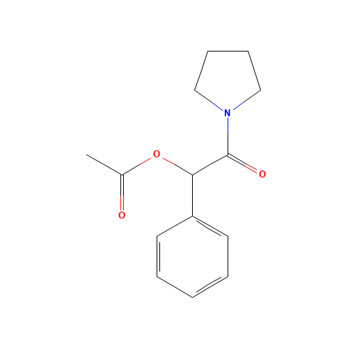 (2-oxo-1-phenyl-2-pyrrolidin-1-ylethyl) acetate (CAS: 73200-21-2) - Related Chemical Product