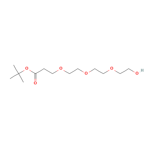 tert-butyl 3-[2-[2-(2-hydroxyethoxy)ethoxy]ethoxy]propanoate (CAS: 186020-66-6) - Related Chemical Product