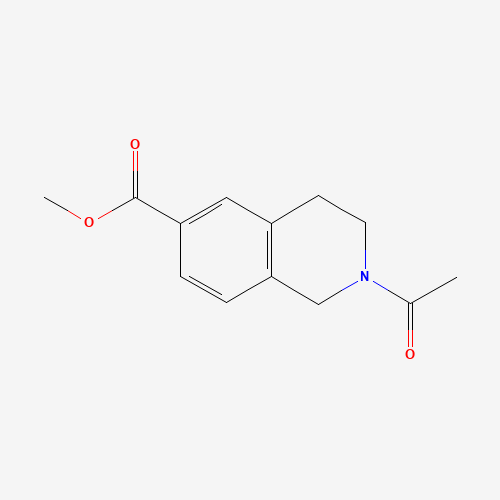 methyl 2-acetyl-3,4-dihydro-1H-isoquinoline-6-carboxylate (CAS: 1268521-01-2) - Related Chemical Product