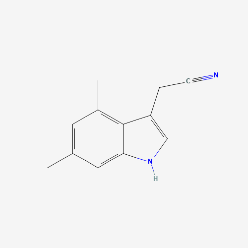 2-(4,6-dimethyl-1H-indol-3-yl)acetonitrile (CAS: 880079-42-5) - Related Chemical Product