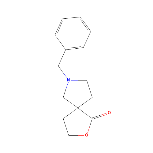 7-benzyl-2-oxa-7-azaspiro[4.4]nonan-1-one (CAS: 119102-90-8) - Related Chemical Product
