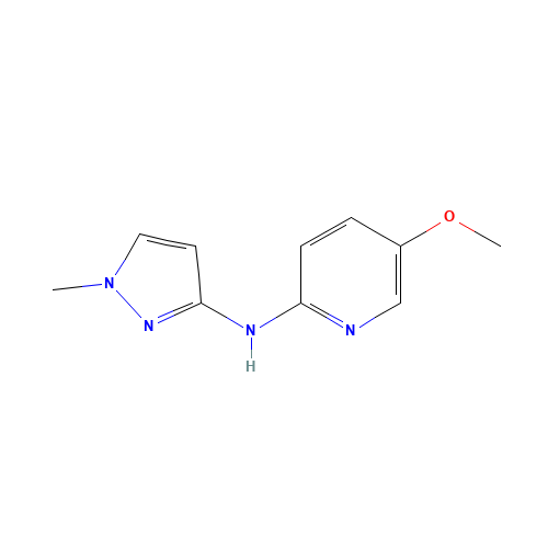 5-methoxy-N-(1-methylpyrazol-3-yl)pyridin-2-amine (CAS: 1144109-22-7) - Related Chemical Product