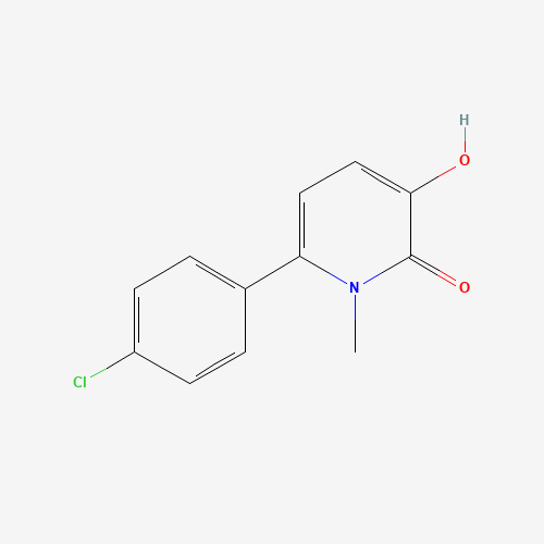 6-(4-chlorophenyl)-3-hydroxy-1-methylpyridin-2-one (CAS: 1333146-82-9) - Related Chemical Product