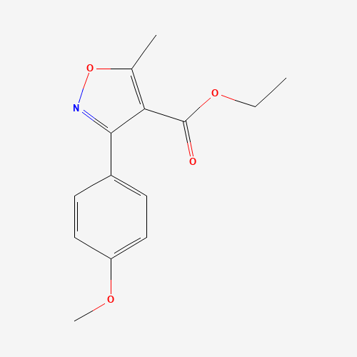 ethyl 3-(4-methoxyphenyl)-5-methyl-1,2-oxazole-4-carboxylate (CAS: 495417-31-7) - Related Chemical Product