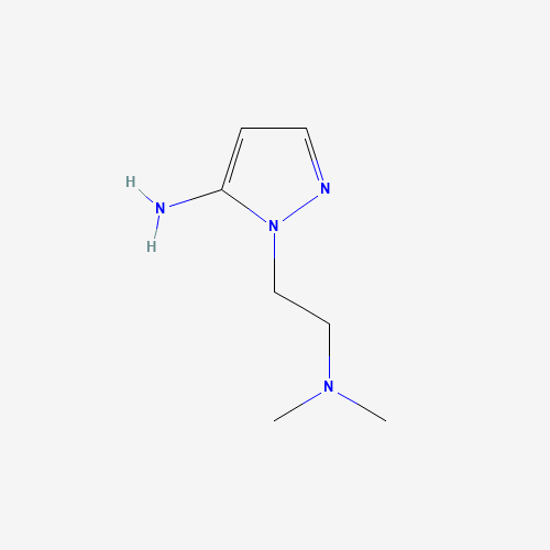 2-[2-(dimethylamino)ethyl]pyrazol-3-amine (CAS: 1224888-23-6) - Related Chemical Product