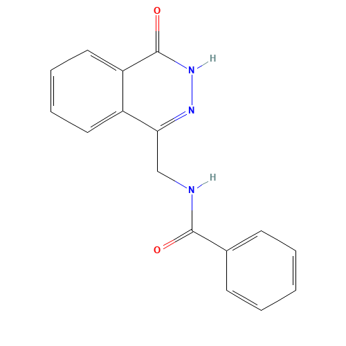 N-[(4-oxo-3H-phthalazin-1-yl)methyl]benzamide (CAS: 49837-88-9) - Related Chemical Product