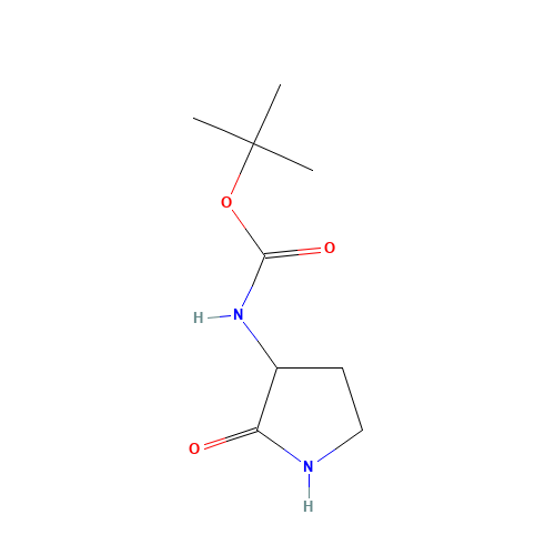 tert-butyl N-(2-oxopyrrolidin-3-yl)carbamate (CAS: 99780-97-9) - Related Chemical Product