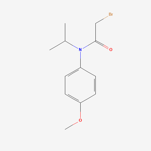 2-bromo-N-(4-methoxyphenyl)-N-propan-2-ylacetamide (CAS: 161455-96-5) - Related Chemical Product