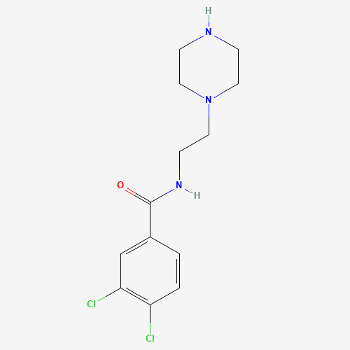 3,4-dichloro-N-(2-piperazin-1-ylethyl)benzamide (CAS: 468098-01-3) - Related Chemical Product