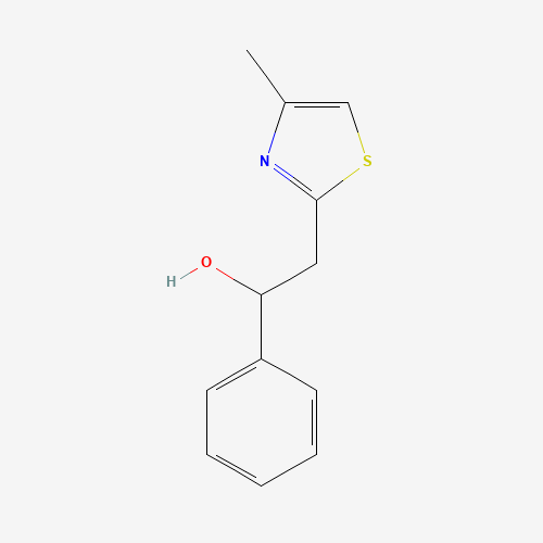 2-(4-methyl-1,3-thiazol-2-yl)-1-phenylethanol (CAS: 24622-38-6) - Related Chemical Product