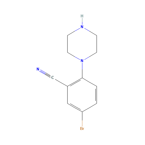 5-bromo-2-piperazin-1-ylbenzonitrile (CAS: 791846-41-8) - Related Chemical Product