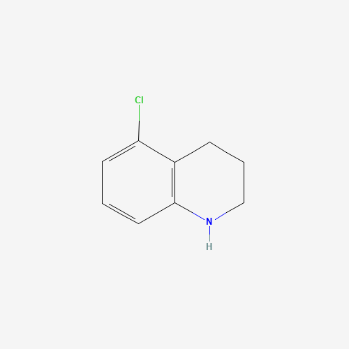5-chloro-1,2,3,4-tetrahydroquinoline (CAS: 72995-16-5) - Chemical Structure and Molecular Formula 