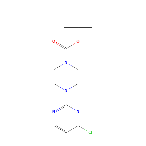 tert-butyl 4-(4-chloropyrimidin-2-yl)piperazine-1-carboxylate (CAS: 479691-42-4) - Related Chemical Product
